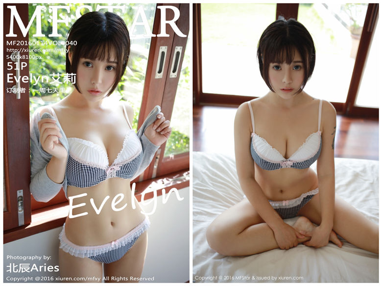 [MFStar模范学院]2016.01.14 Vol.040 Evelyn艾莉[51+1P215.6MB]