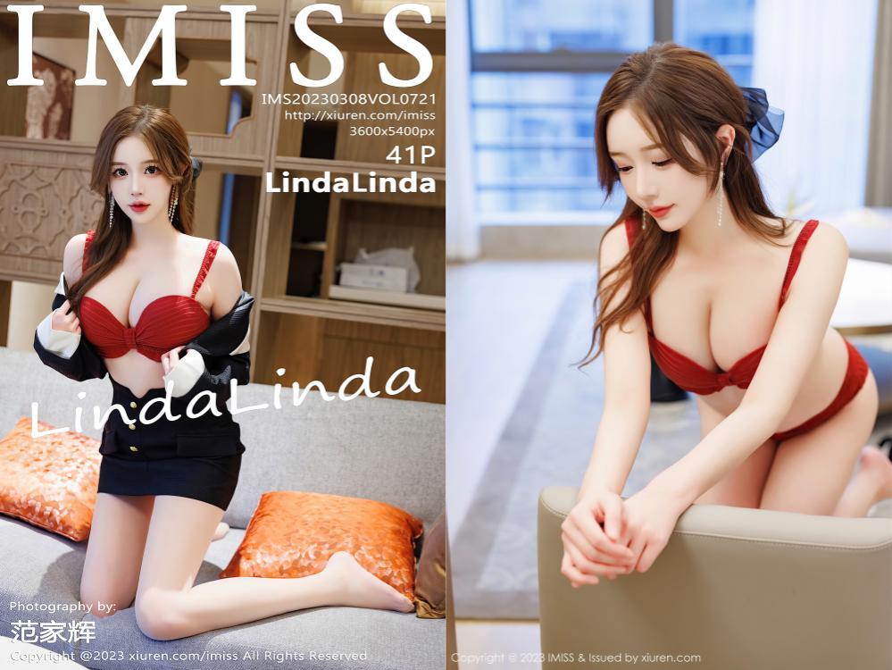 [IMiss爱蜜社] 2023.03.08 NO.721 LindaLinda[41+1P401M]