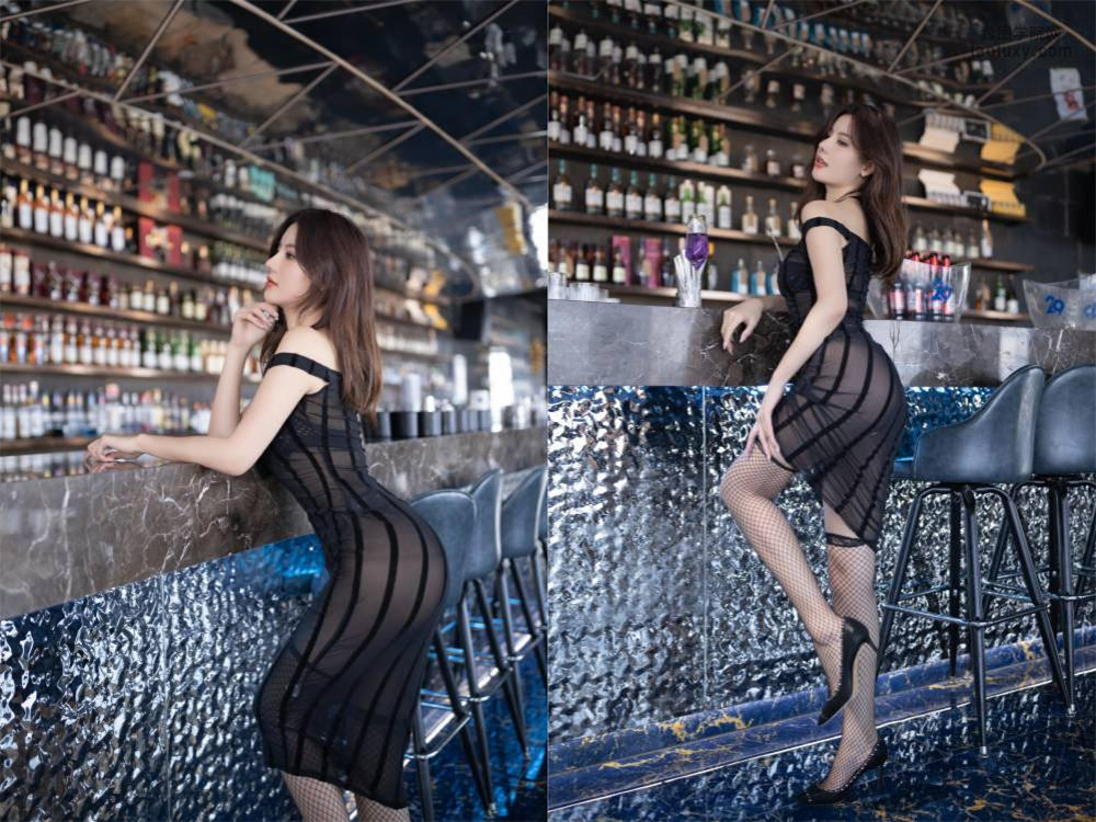 就是阿朱啊 – 酒台黑丝 [81P1.01G]（XRFW0930）