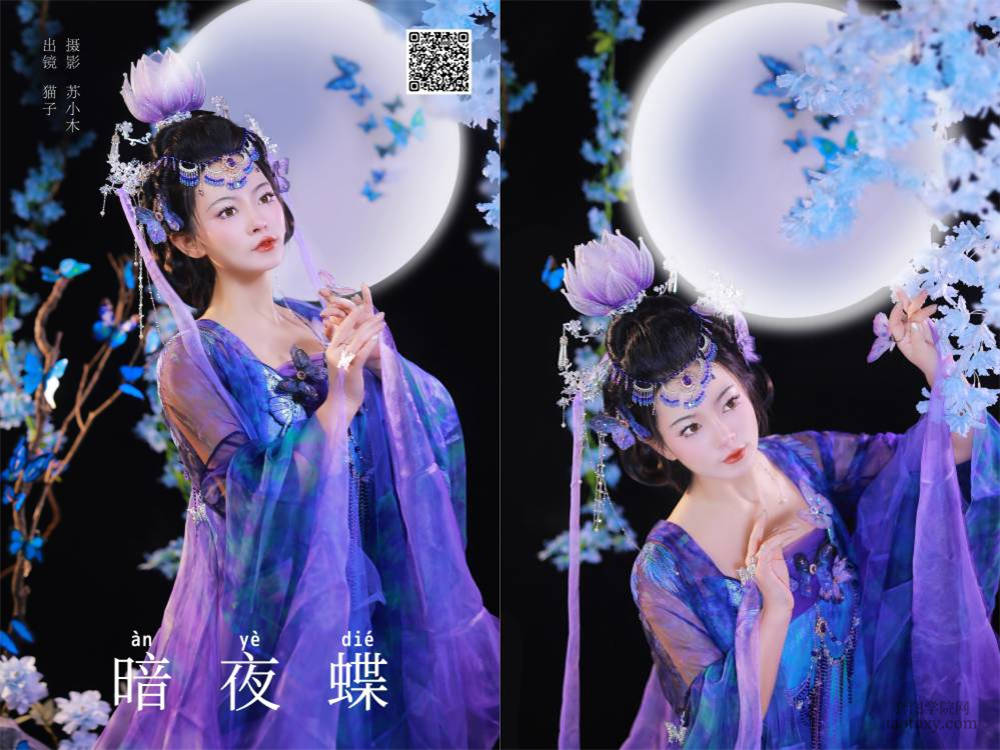 YITUYU艺图语 2024.11.23 暗夜蝶 猫子子 [22P 232.81 MB]